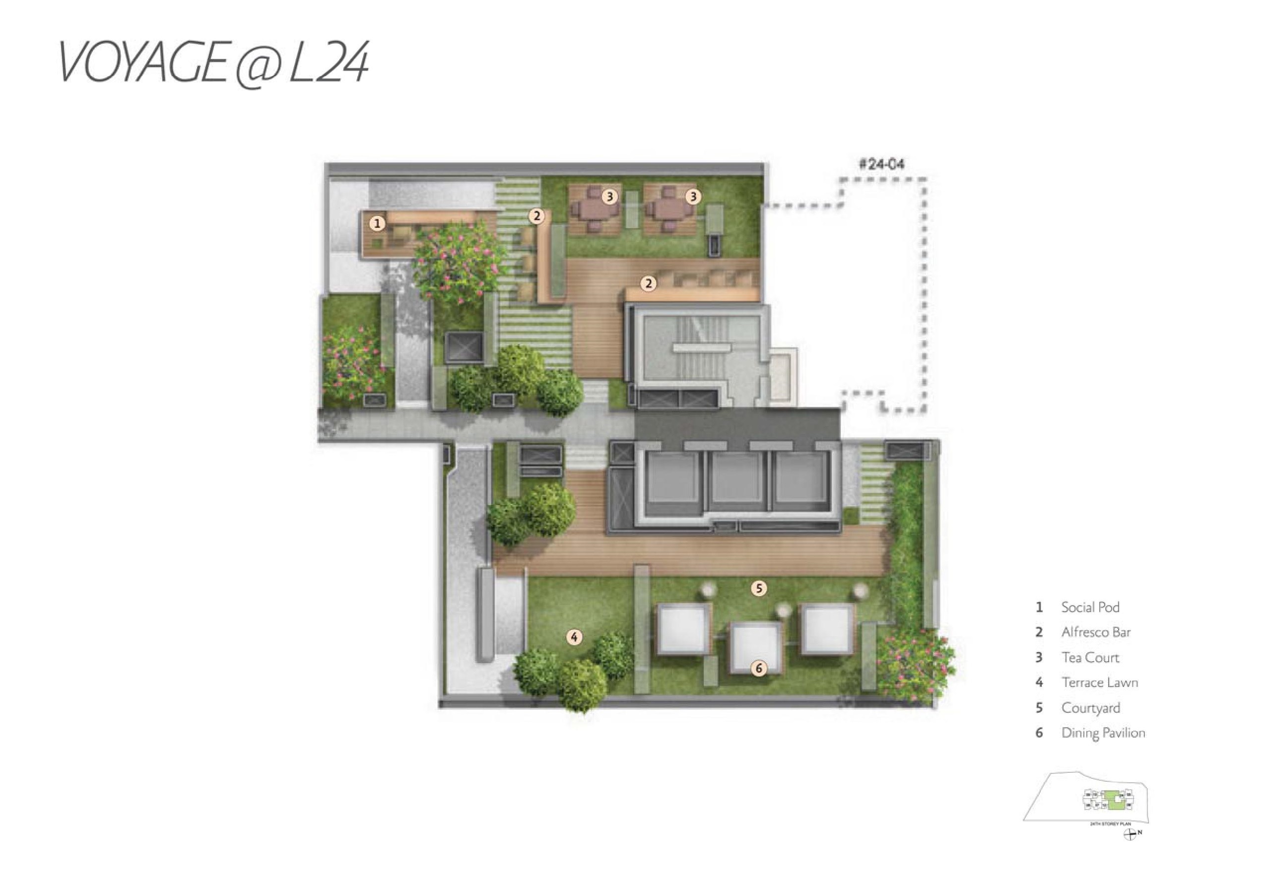 Alex Residences floor plan